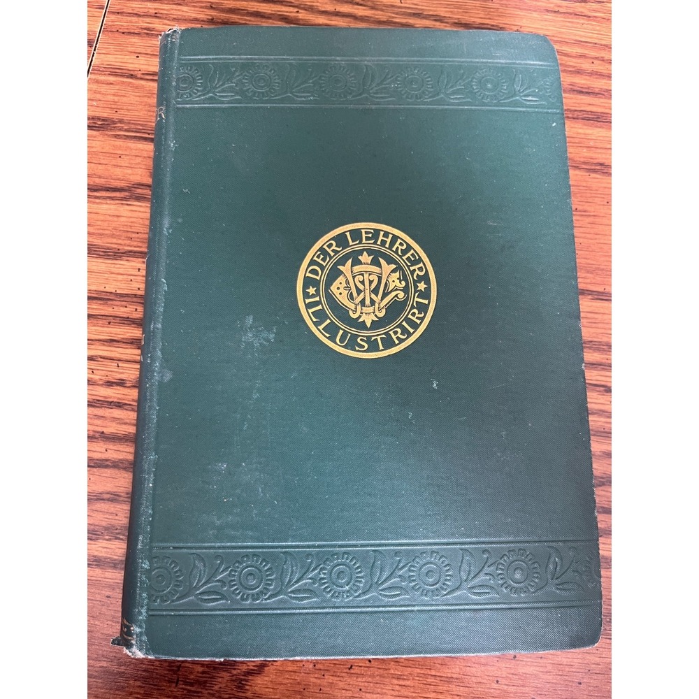 Vintage Rare Der Lehrer Illustrirt (German) W. Irving Colby Antique Book 1892